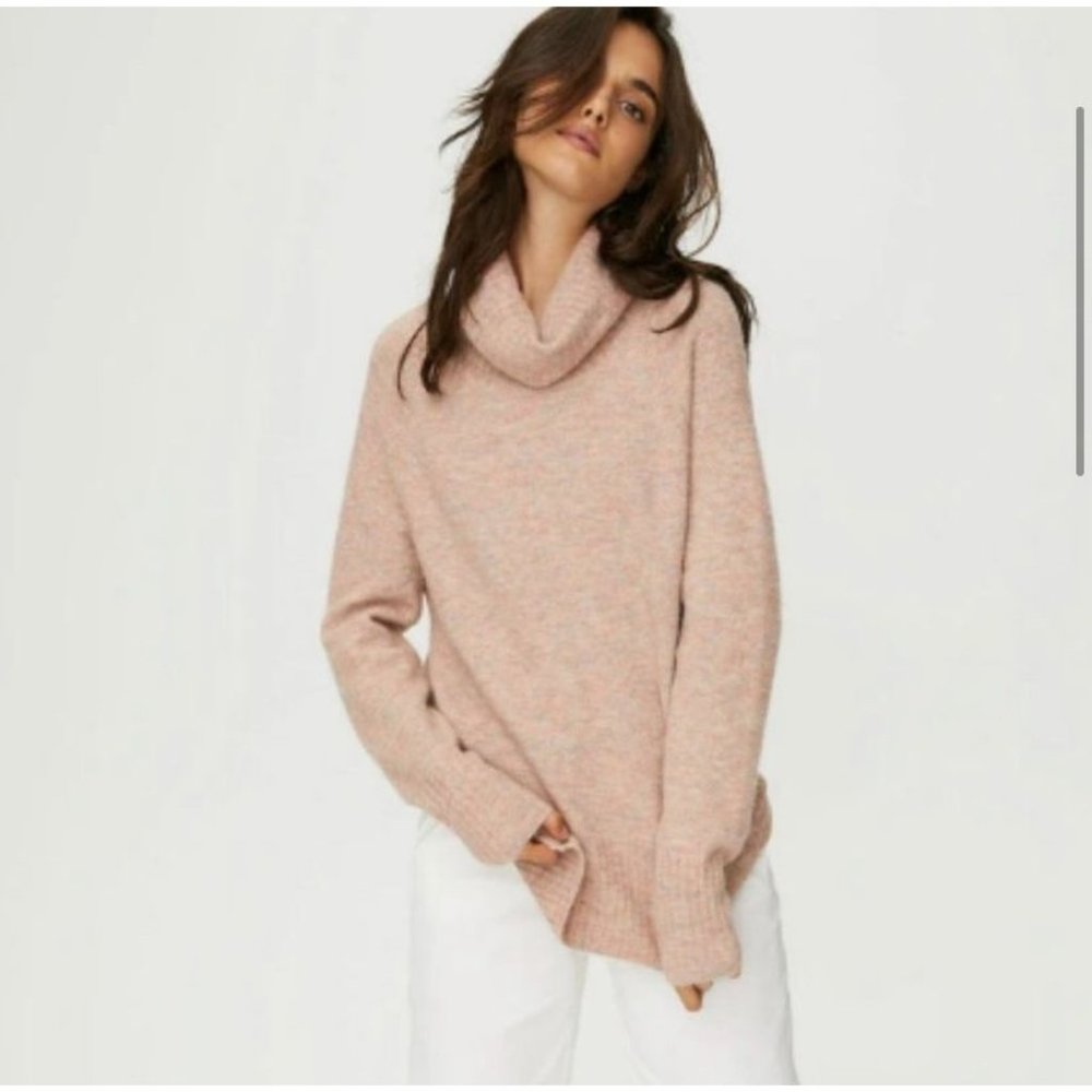 Aritzia The Group Babaton Plutarch Alpaca Wool Sweater